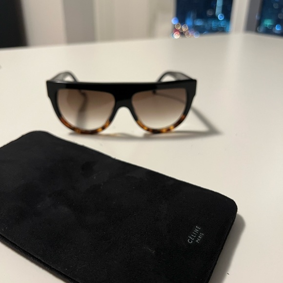 Celine Flat Top Aviator Sunglasses - Picture 6 of 9